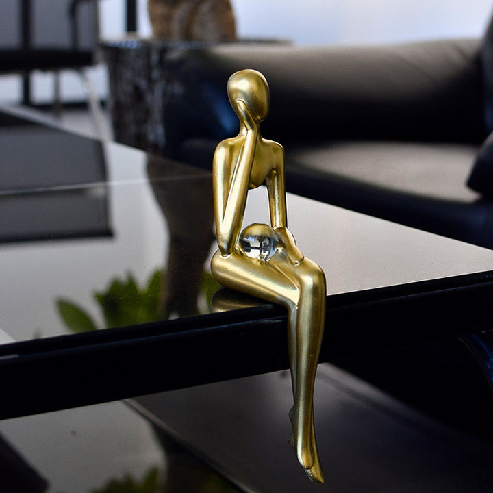 Abstract Figure Art Ornament | Bowlift