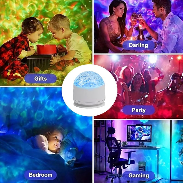 BowLift | Aurora/water Ripple Projector Light