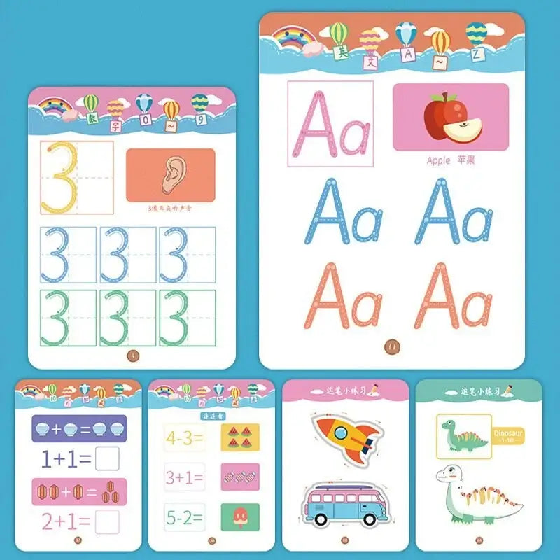Educational Writing Notebook for Children Bowlift