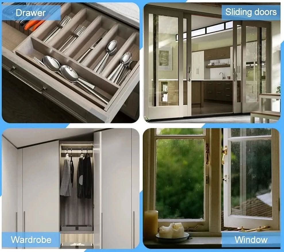 BowLift | Magnetic door catcher for quiet closing without drilling