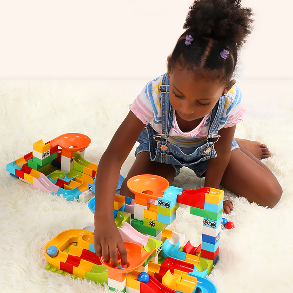 MarbleMaster Set - Creative Building Set for Children Bowlift