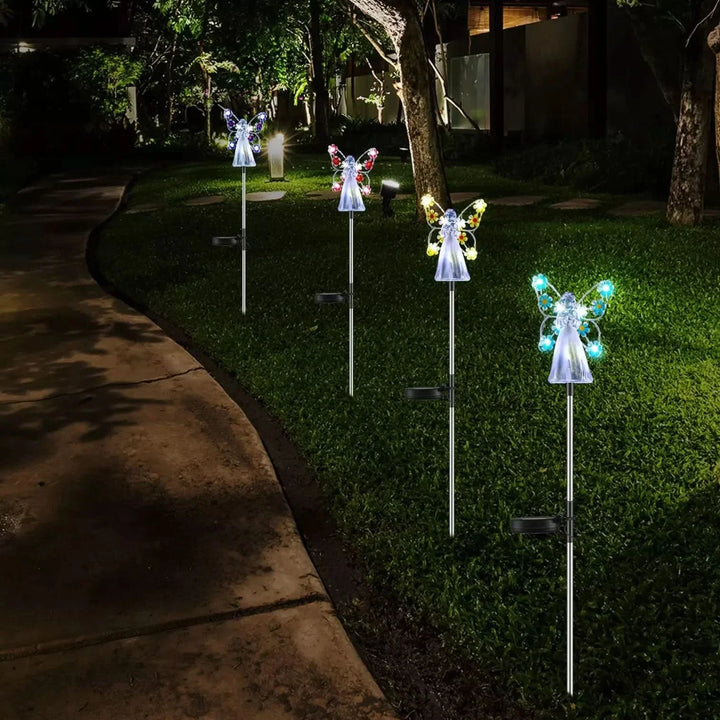 BowLift | Solar Angel LED Garden Light for Outdoor Decoration