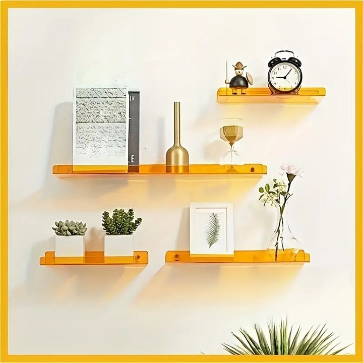 BowLift | ShelfEase – Industrial Floating Wall Shelf with Stylish Functionality