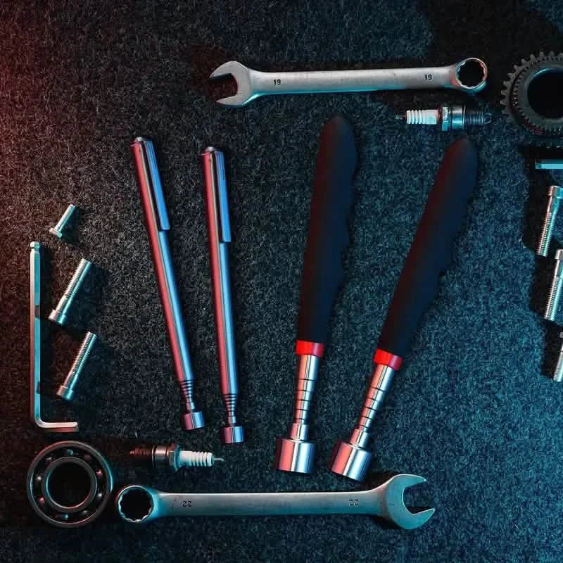 BowLift | 3-in-1 Telescopic Magnetic Grabbing Tool – Stainless Steel, Non-Electric