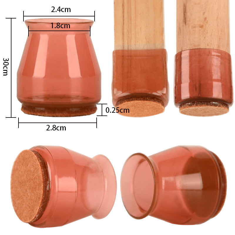 Chair Leg Floor Protectors(4 PCS) | Bowlift