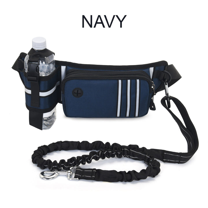 BowLift | Multifunctional Hands-Free Leash with a Waist Bag, for Medium to Large Dogs