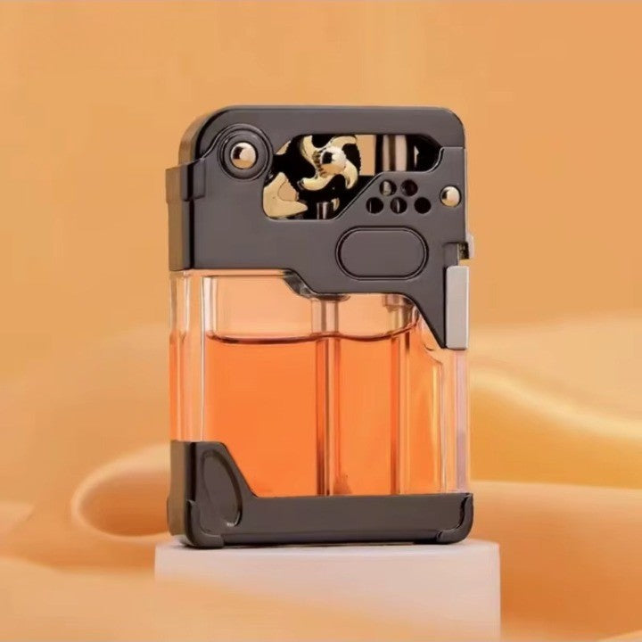 Clear Tank Metal Kerosene Lighter | Bowlift