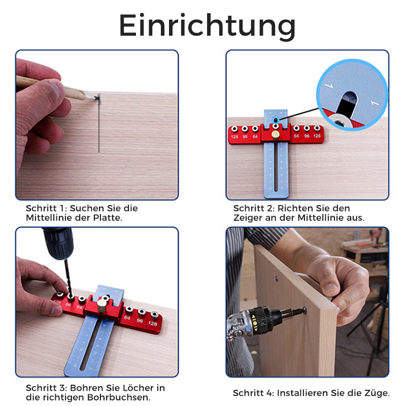 BowLift | Hole punch for drawer handles