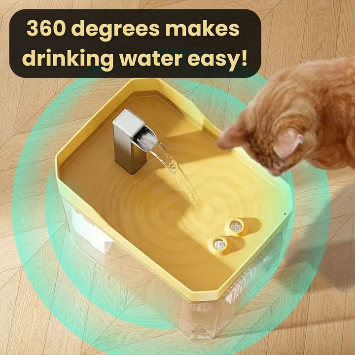Cat Drinking Fountain 360° Sensor 1.5 L Quiet | Bowlift