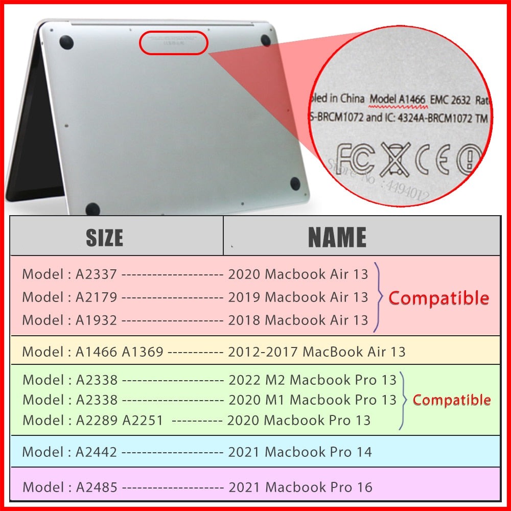 BowLift | Crystal Transparent Macbook Protector Cover Case