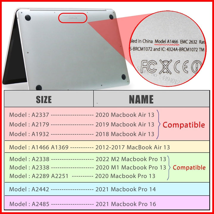 BowLift | Crystal Transparent Macbook Protector Cover Case