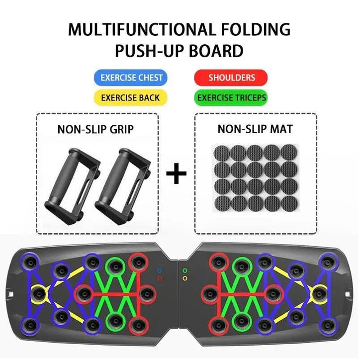 BowLift | 14-in-1 push-up board for targeted upper body training
