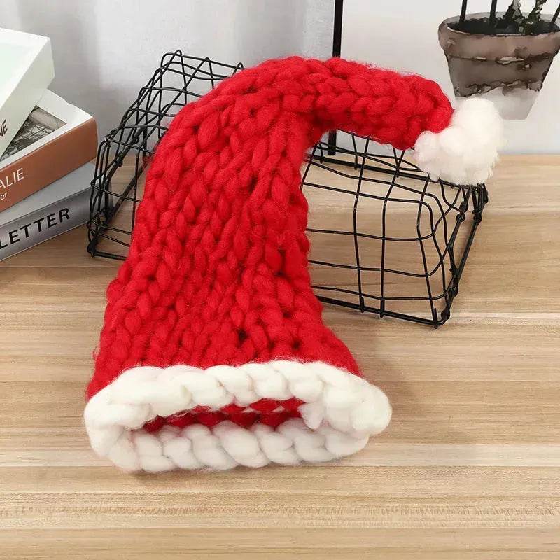 BowLift | Christmas Plush Hat With Pompom Cute Winter Hat For Women Men Child