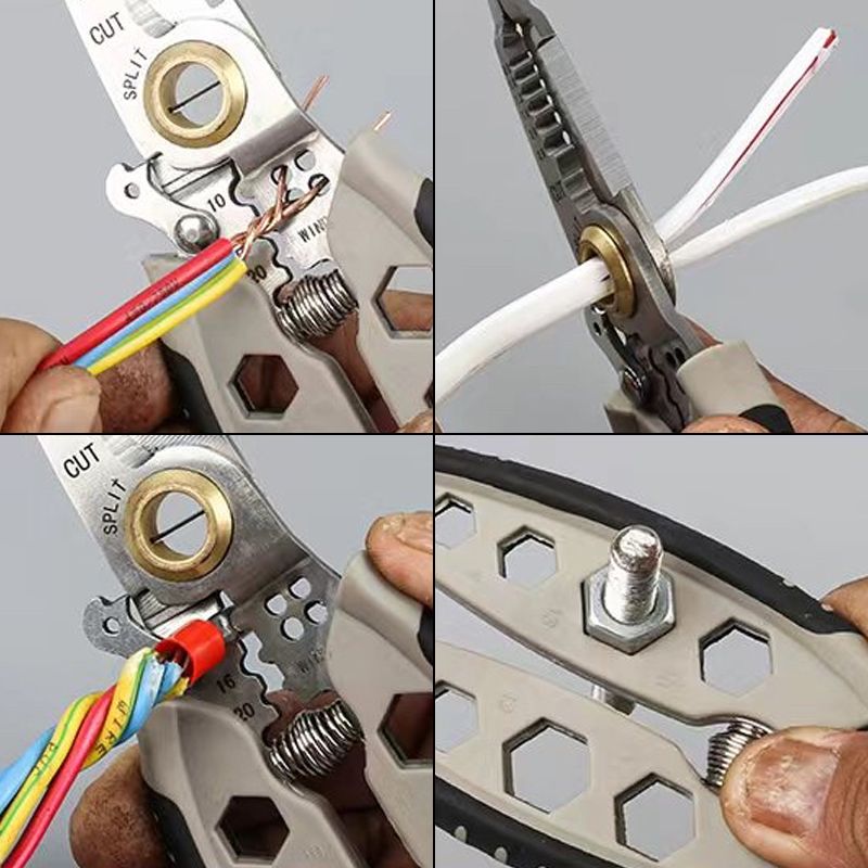 BowLift | 7-inch Multipurpose Wire Stripper - Professional Tool Gift
