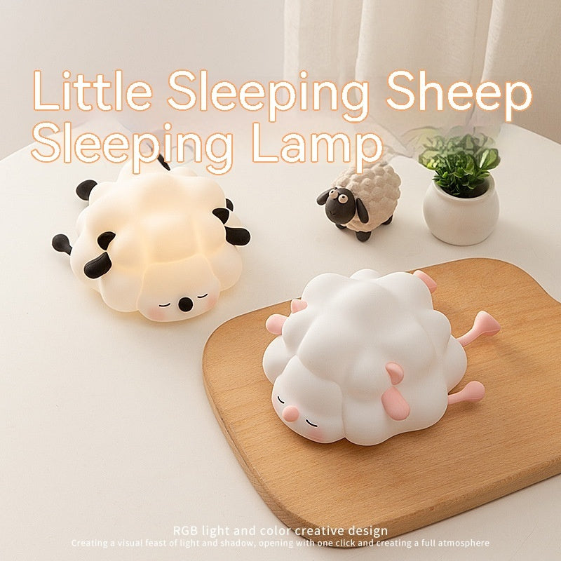 Rechargeable sheep night lamp with timer and dimmer | Bowlift