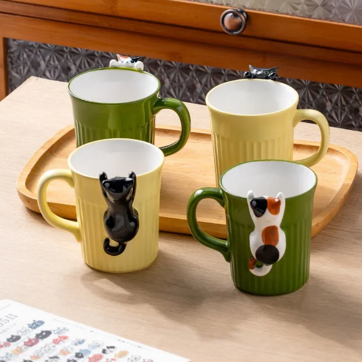 BowLift | Hanging in There Cat Ceramic Mug