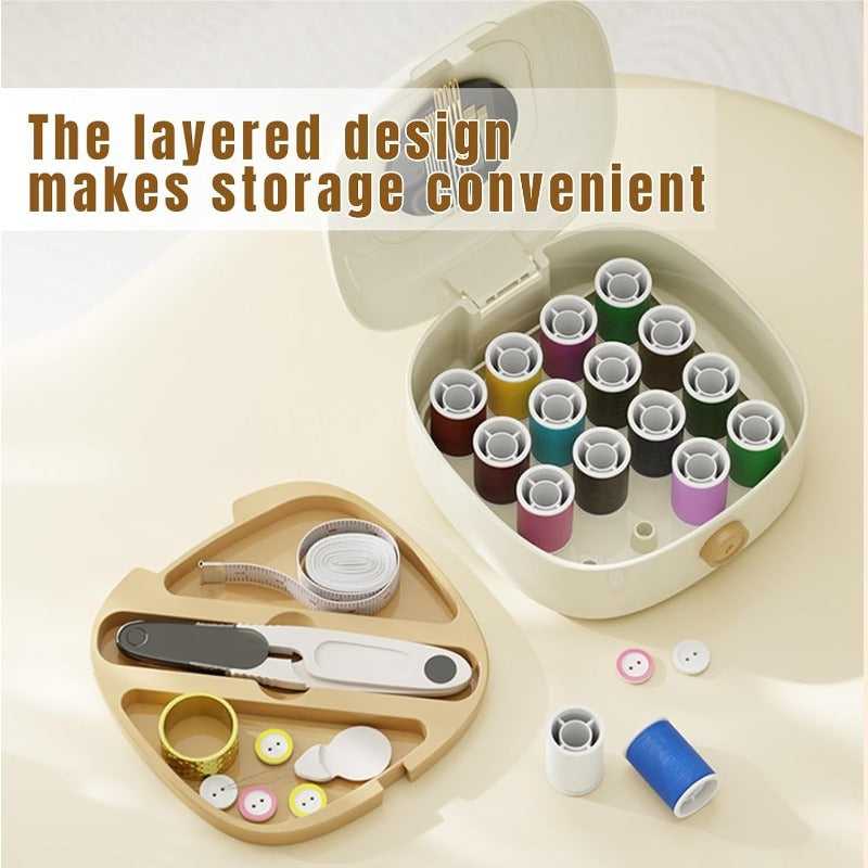 Magnetic Two-Layer Sewing Kit Bowlift