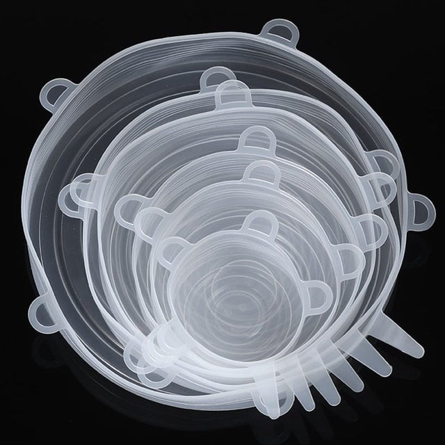 BowLift | 6PCS Adaptable Lid Silicone Cover Food