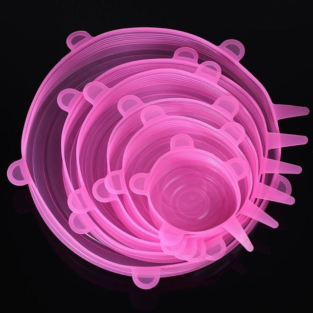 BowLift | 6PCS Adaptable Lid Silicone Cover Food