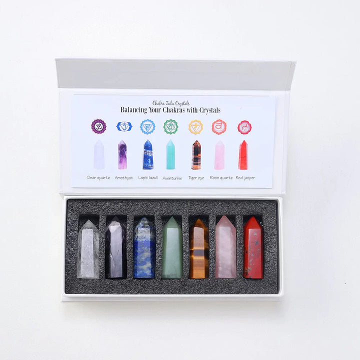 7 Chakra Stones Set Gift Bowlift
