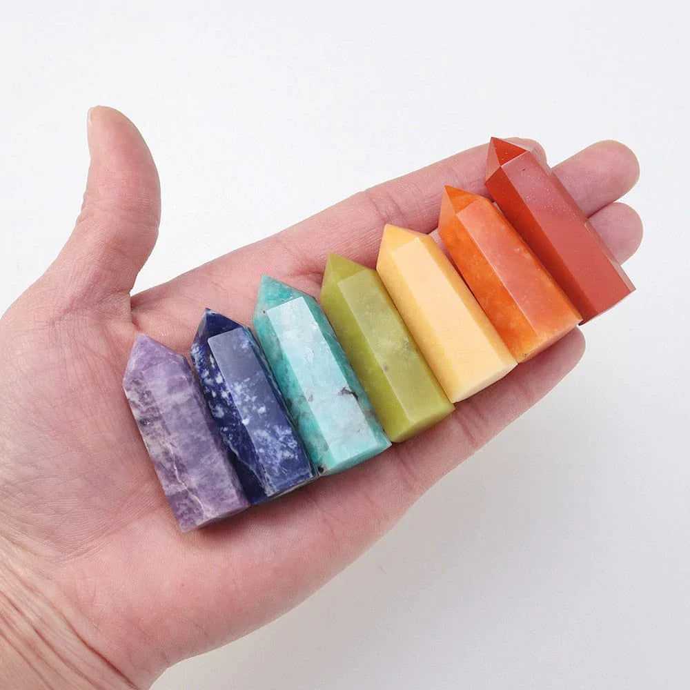 7 Chakra Stones Set Gift Bowlift
