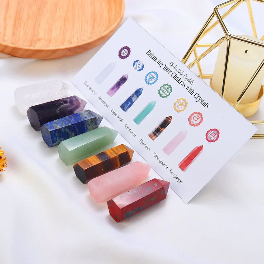 7 Chakra Stones Set Gift Bowlift