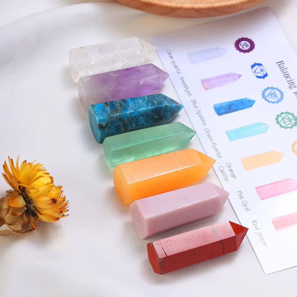 7 Chakra Stones Set Gift Bowlift