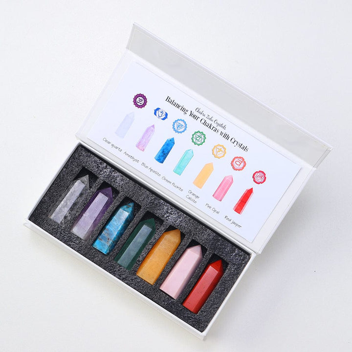 7 Chakra Stones Set Gift Bowlift