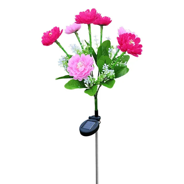 Weatherproof solar-powered lamp Bowlift