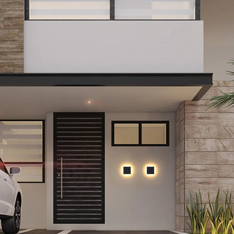 BowLift | Modern Minimalistic Outdoor Wall Lamp LED Metal