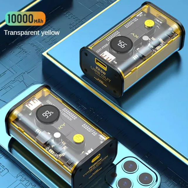 BowLift | Digital Display Transparent Power Bank