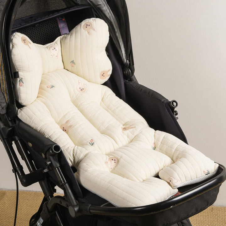 Comfortable Stroller Cushion with Stylish Prints Bowlift