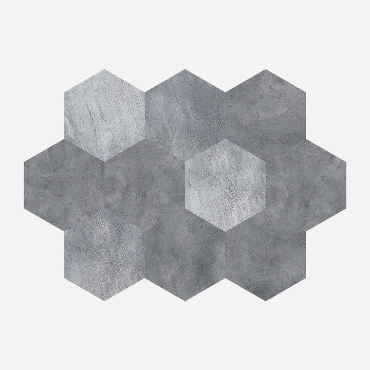 BowLift | Peel and Stick Vinyl Floor Dark Matte Vinyl Floors with Stone Look