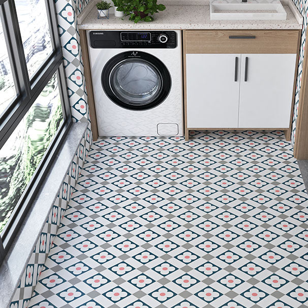 BowLift | Multi-Tonal Style Vinyl Plank Flooring Peel and Stick Porcelain Tile Look PVC Flooring