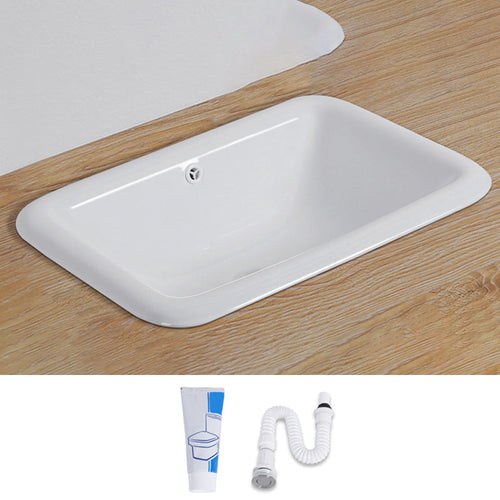 BowLift | Traditional square washstand ceramics metal base washbasin