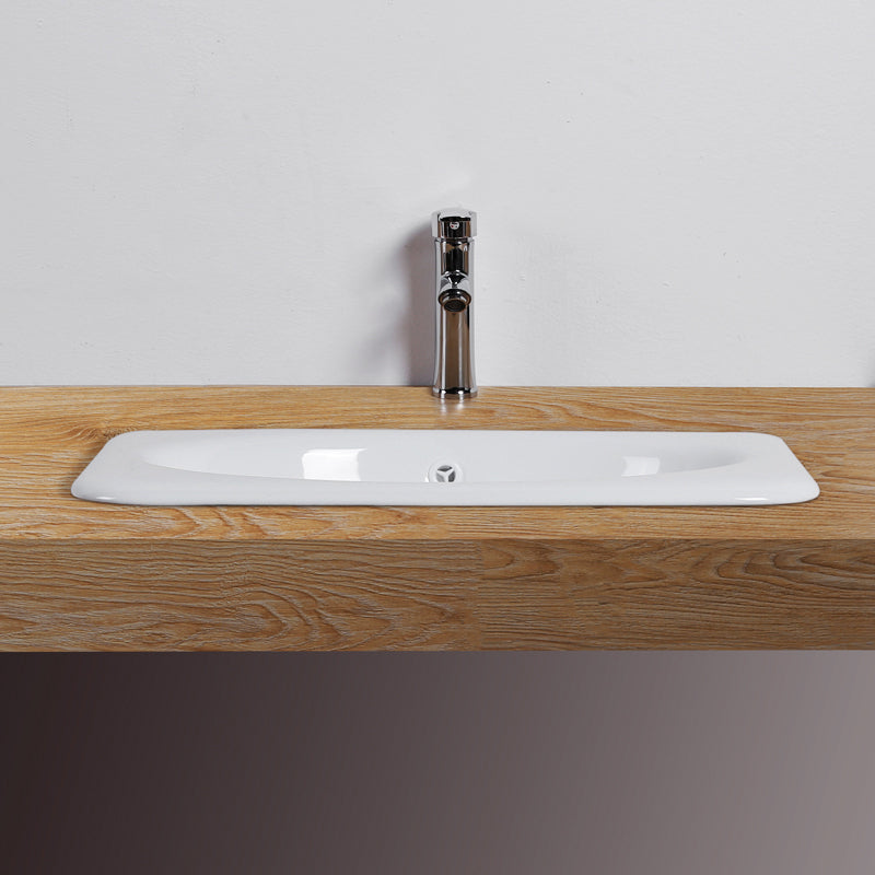 BowLift | Traditional square washstand ceramics metal base washbasin