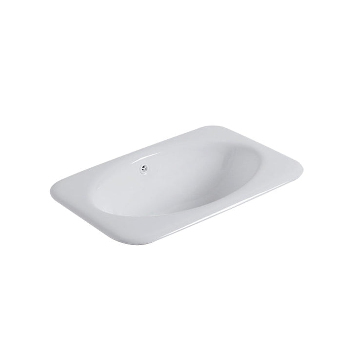 BowLift | Traditional square washstand ceramics metal base washbasin