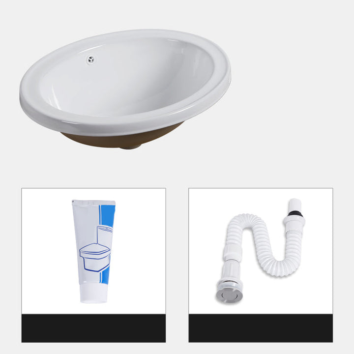 BowLift | Traditional square washstand ceramics metal base washbasin