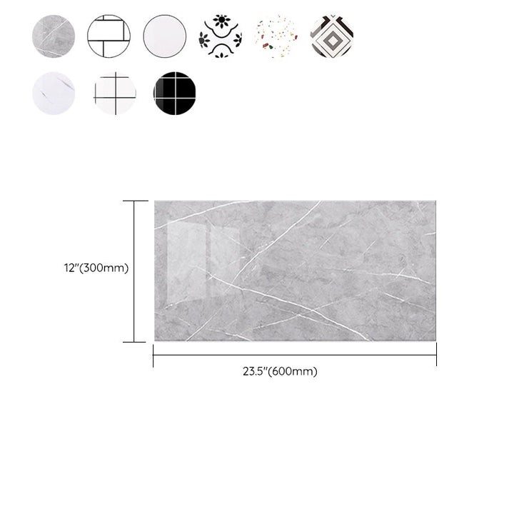 BowLift | Field tile wallpaper Contemporary plastic wallpaper with waterproof