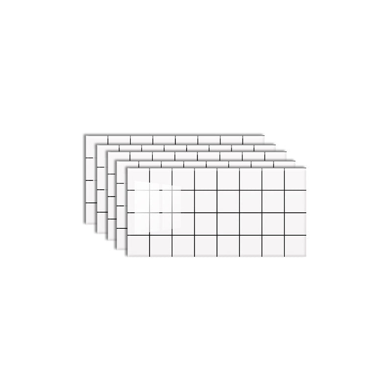 BowLift | Single Tile Peel and Stick Background Plastic Waterproof Wallpaper with Rectangular Shape