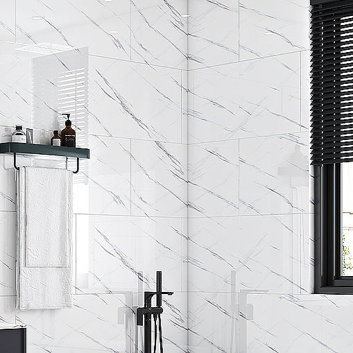 BowLift | Single Tile Peel and Stick Background Plastic Waterproof Wallpaper with Rectangular Shape
