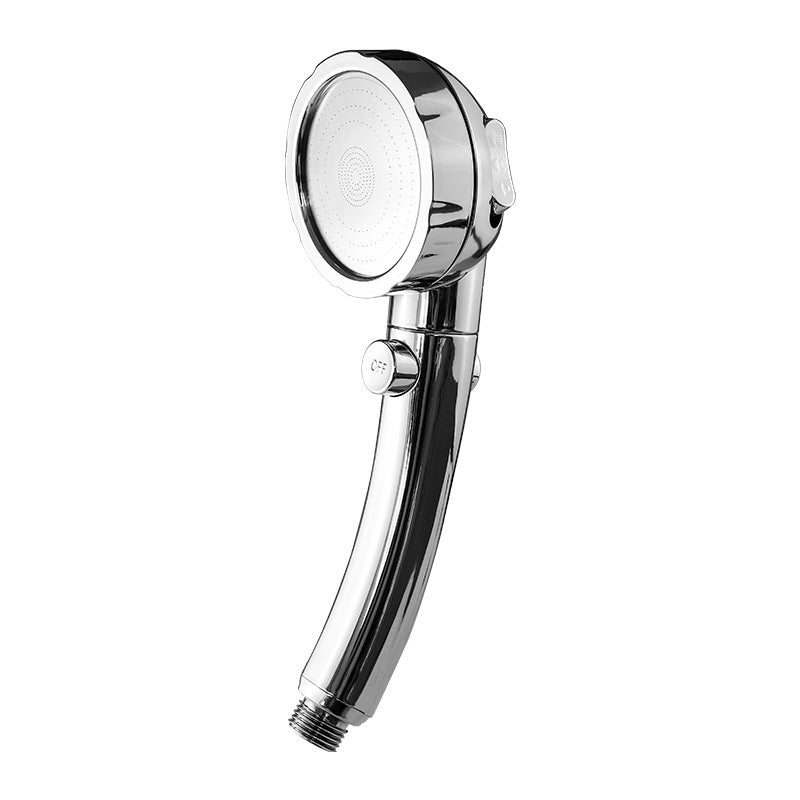 BowLift | Modern Handheld Showerhead 3 Streams Metal Round Showerheads