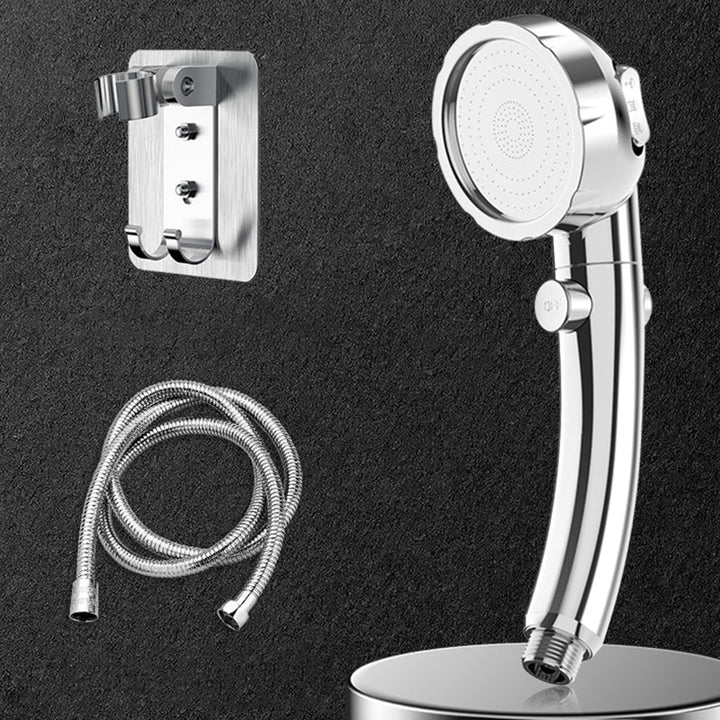 BowLift | Modern Handheld Showerhead 3 Streams Metal Round Showerheads