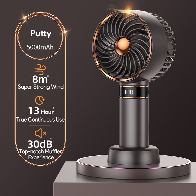 Portable 5000mAh Handheld Mini Air Conditioner Fan | Bowlift