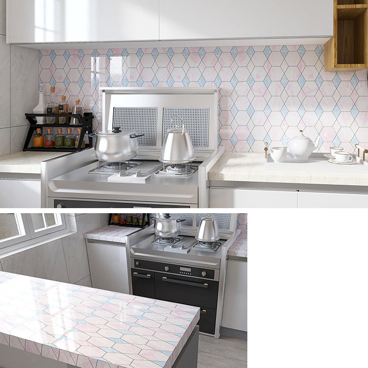 BowLift | Stone Composite Single Tile Rectangular Mesh Self-Adhesive Tile