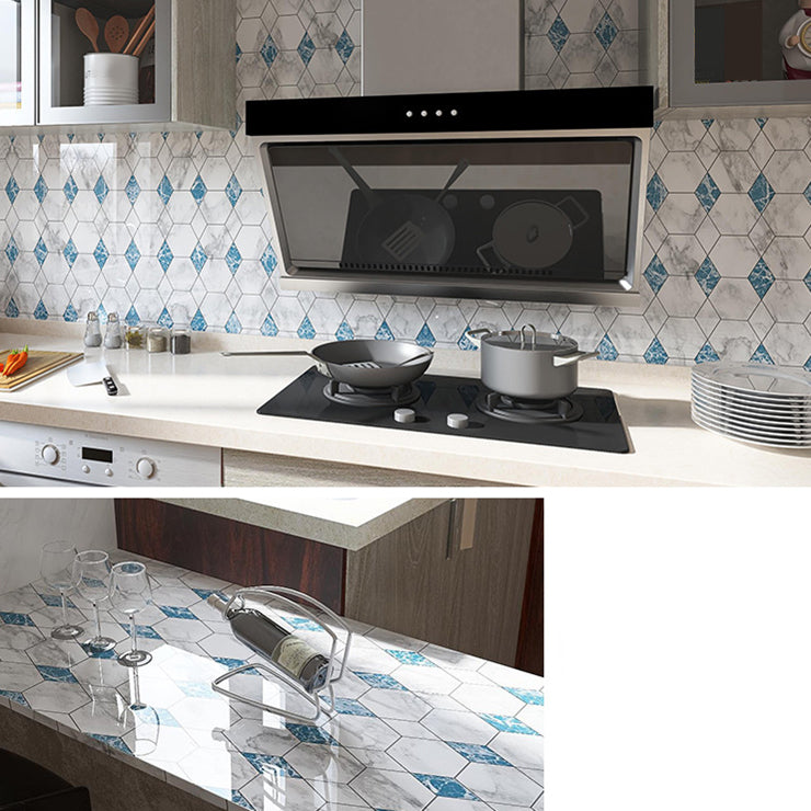 BowLift | Stone Composite Single Tile Rectangular Mesh Self-Adhesive Tile