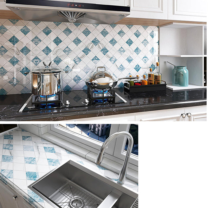 BowLift | Stone Composite Single Tile Rectangular Mesh Self-Adhesive Tile