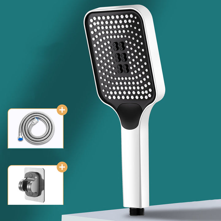 BowLift | Contemporary Square Handheld Showerhead 3 Setting Spray Head