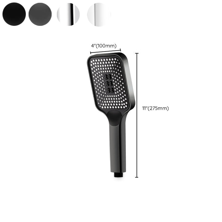 BowLift | Contemporary Square Handheld Showerhead 3 Setting Spray Head