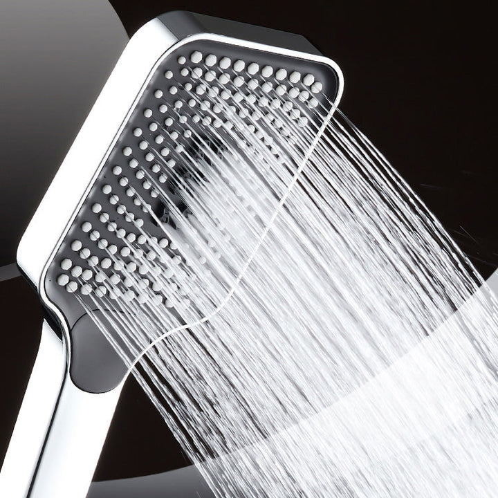 BowLift | Modern Hand Shower Head Square Three-Stage Drop Resistance Spray Head